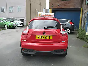 Used 2015 Nissan Juke Tekna Red - Interior and Exterior details 5