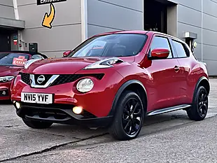 Used 2015 Nissan Juke Tekna Red - Interior and Exterior details 12