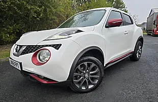 Used 2015 Nissan Juke Tekna White - Interior and Exterior details 2
