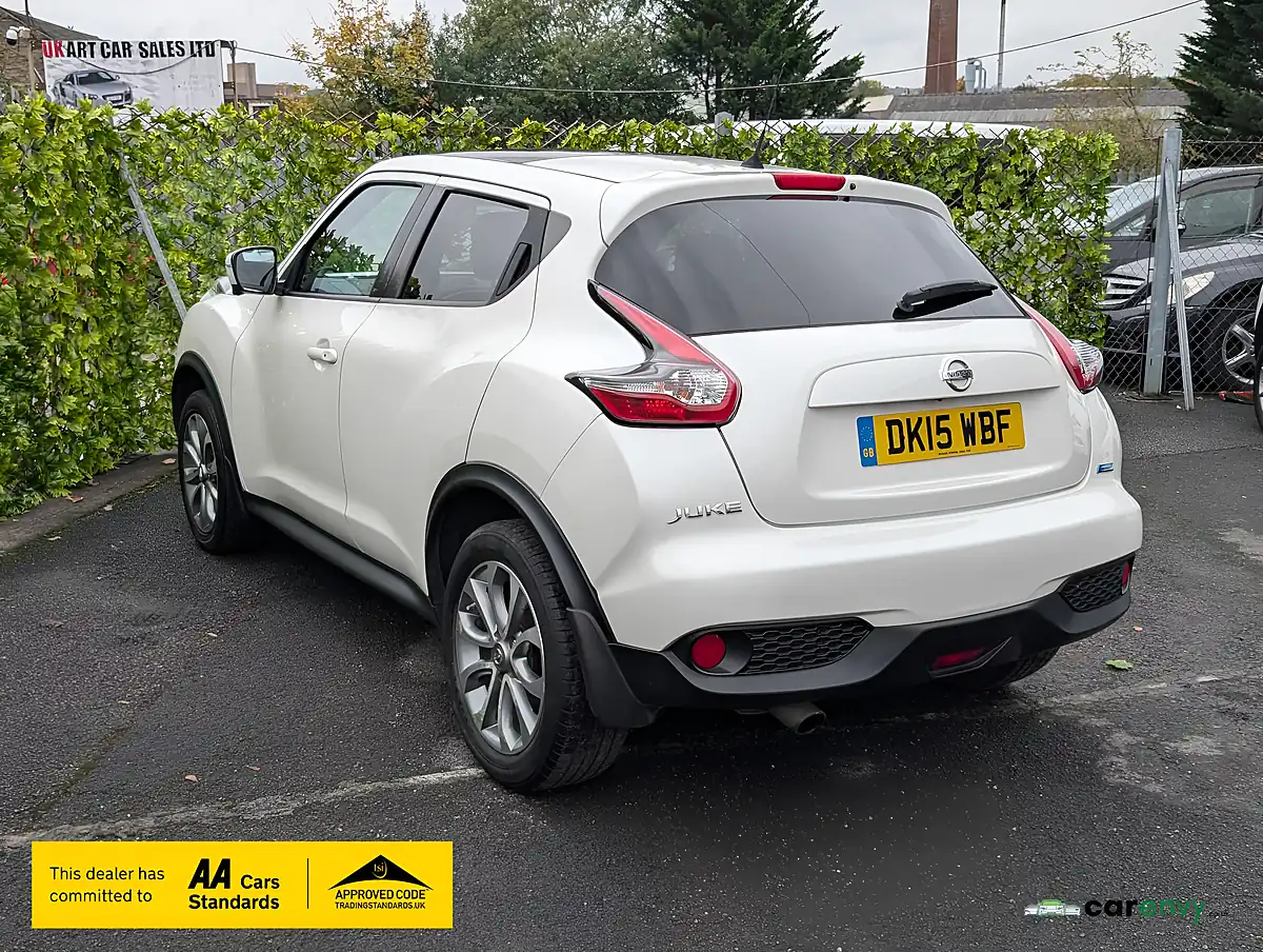 Used 2015 Nissan Juke Tekna White - Interior and Exterior details 7