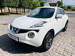 Used 2015 Nissan Juke Tekna White - Interior and Exterior details 4