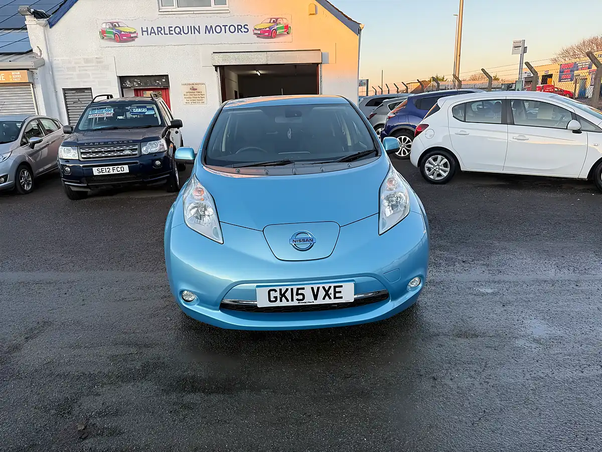 Used 2015 Nissan Leaf Acenta Blue - Interior and Exterior details 2