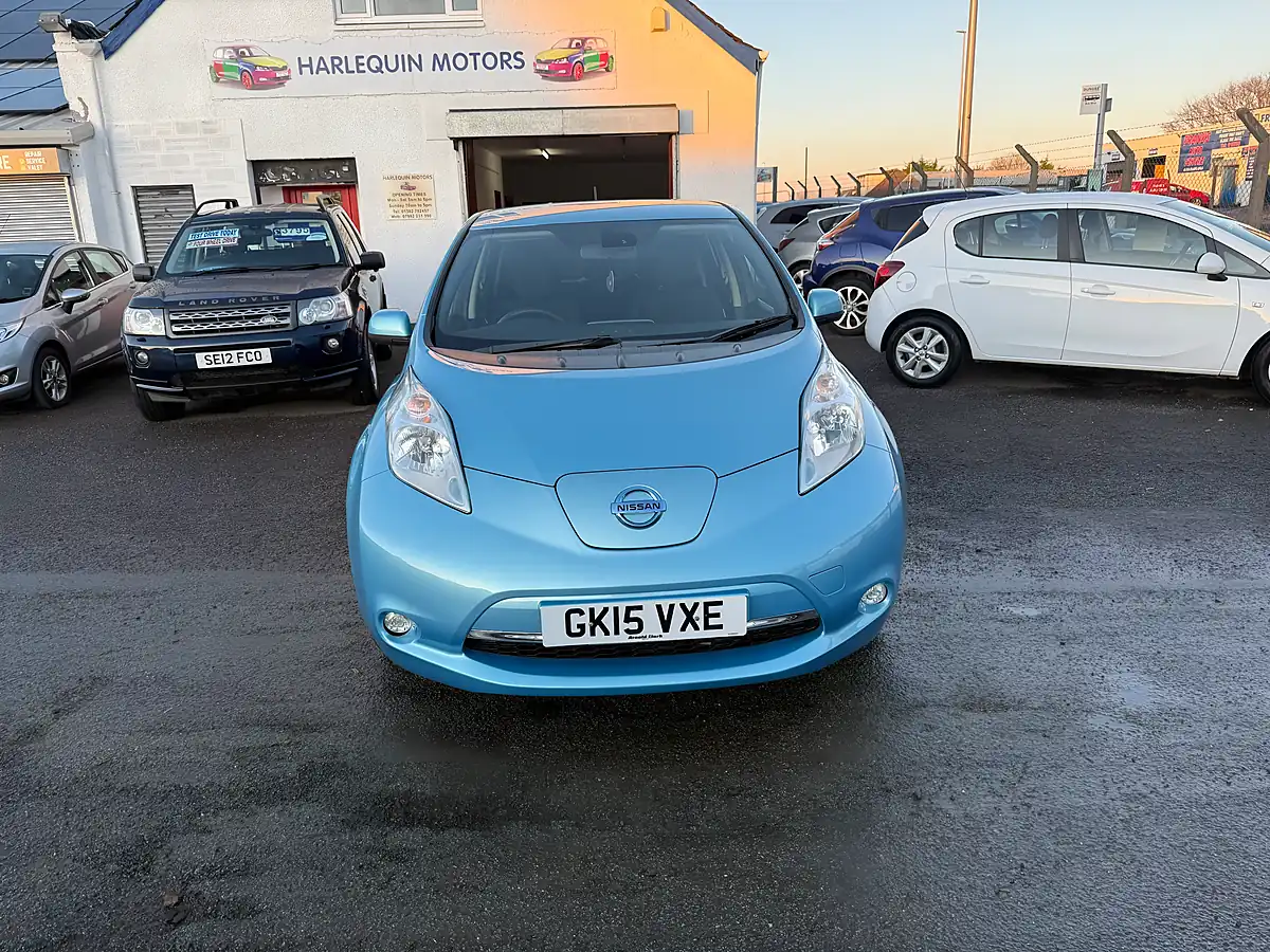 Used 2015 Nissan Leaf Acenta Blue - Interior and Exterior details 2