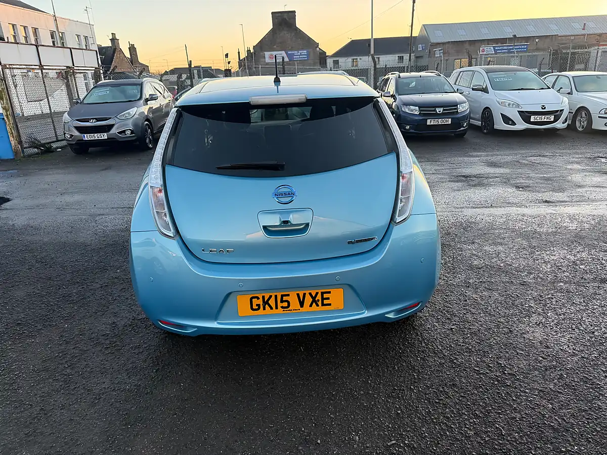 Used 2015 Nissan Leaf Acenta Blue - Interior and Exterior details 6