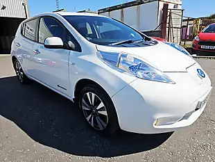 Used 2015 Nissan Leaf Tekna White - Interior and Exterior details 2