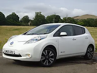 Used 2015 Nissan Leaf Tekna White - Interior and Exterior details 11