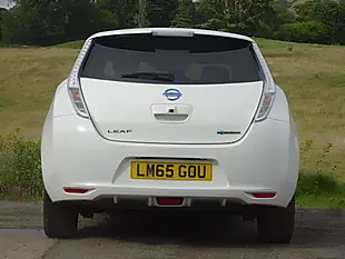 Used 2015 Nissan Leaf Tekna White - Interior and Exterior details 16