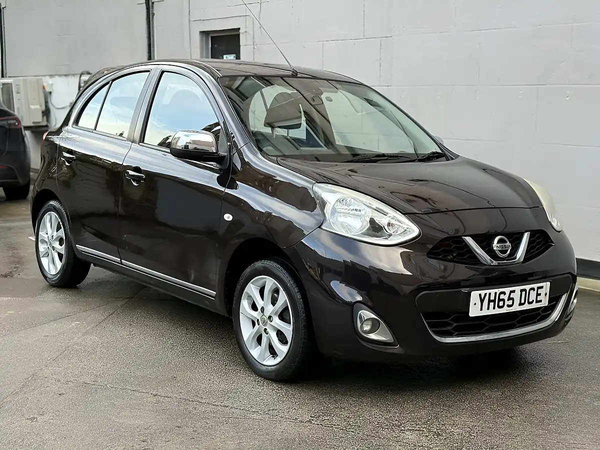 Used 2015 Nissan Micra Acenta Black - Front View