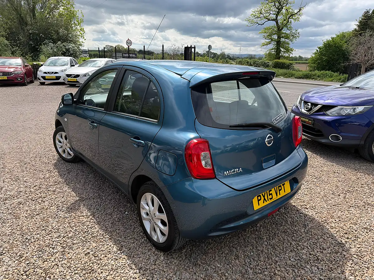 Used 2015 Nissan Micra Acenta Blue - Interior and Exterior details 14
