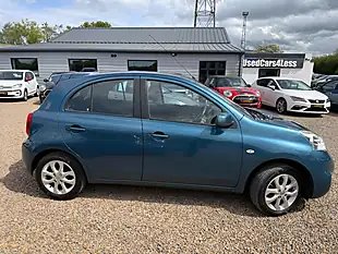 Used 2015 Nissan Micra Acenta Blue - Interior and Exterior details 4