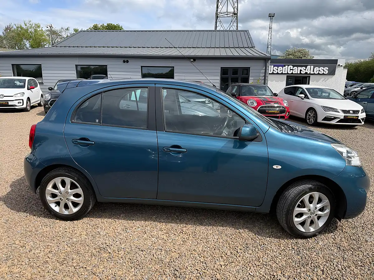 Used 2015 Nissan Micra Acenta Blue - Interior and Exterior details 4