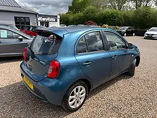 Used 2015 Nissan Micra Acenta Blue - Interior and Exterior details 7