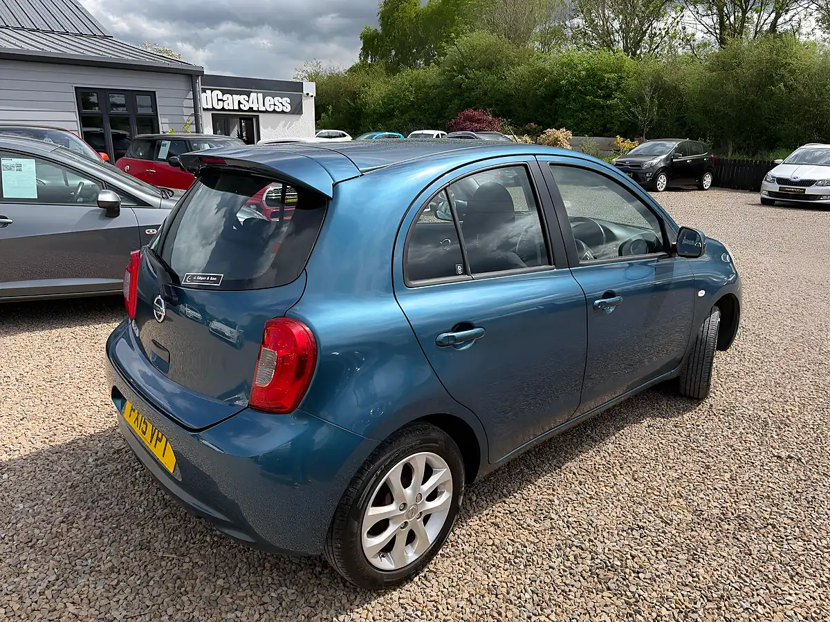 Used 2015 Nissan Micra Acenta Blue - Interior and Exterior details 7
