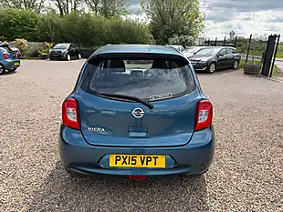 Used 2015 Nissan Micra Acenta Blue - Interior and Exterior details 9