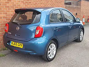 Used 2015 Nissan Micra Acenta Blue - Interior and Exterior details 15