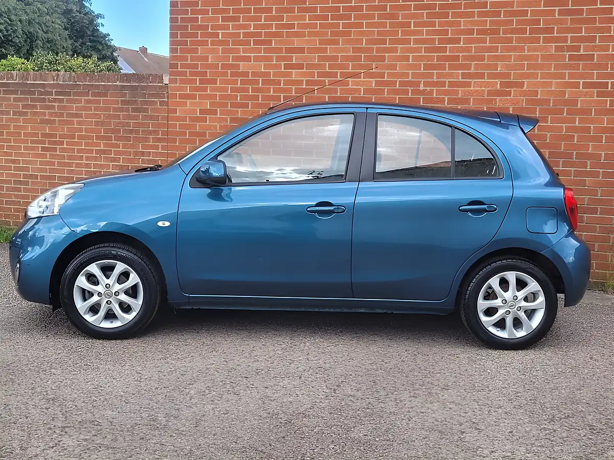 Used 2015 Nissan Micra Acenta Blue - Interior and Exterior details 3