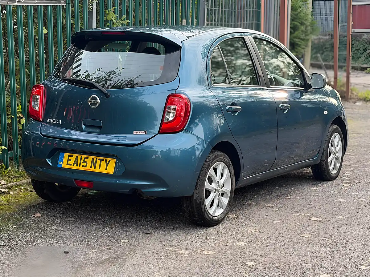 Used 2015 Nissan Micra Acenta Euro 5 5dr Blue - Interior and Exterior details 6