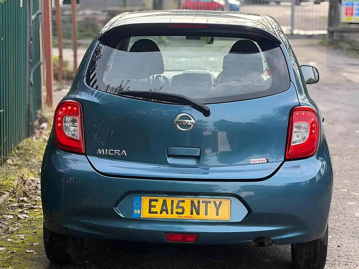 Used 2015 Nissan Micra Acenta Euro 5 5dr Blue - Interior and Exterior details 7
