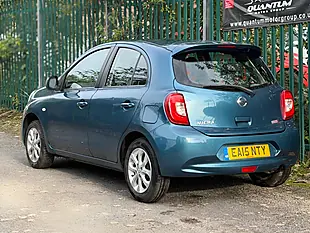 Used 2015 Nissan Micra Acenta Euro 5 5dr Blue - Interior and Exterior details 9