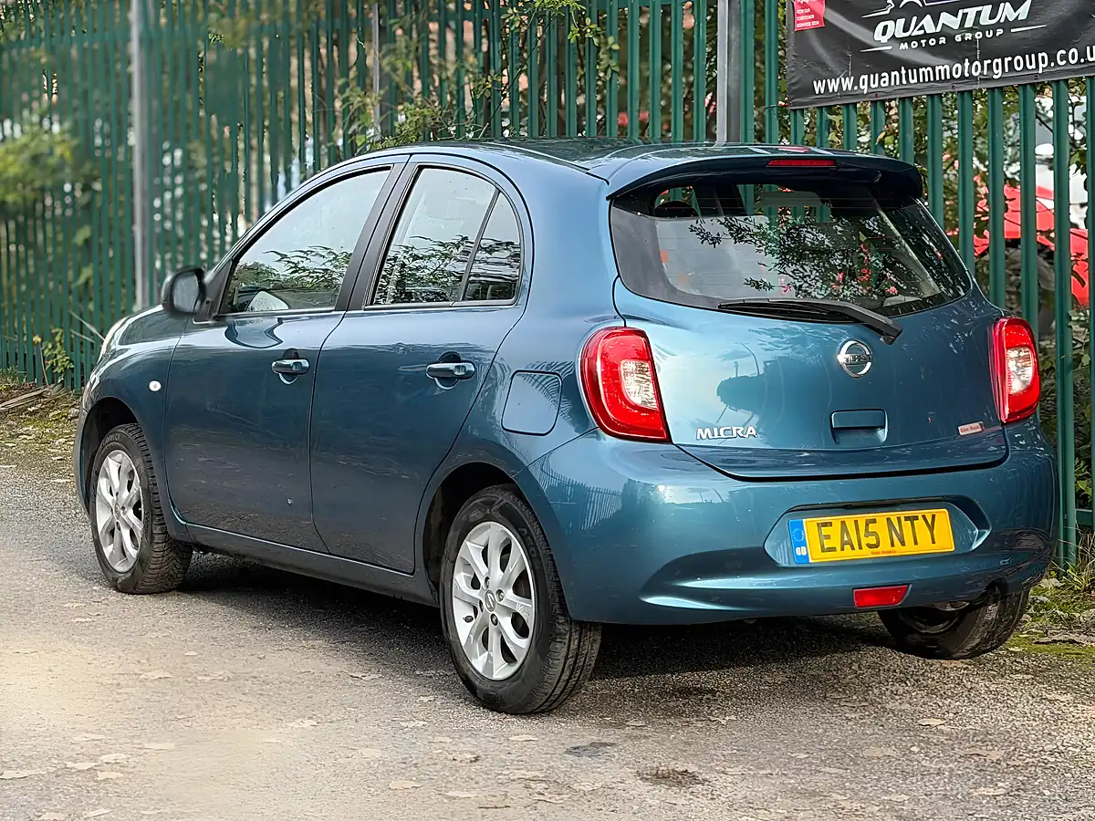 Used 2015 Nissan Micra Acenta Euro 5 5dr Blue - Interior and Exterior details 9