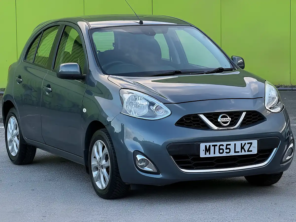 Used 2015 Nissan Micra Acenta Grey - Front View