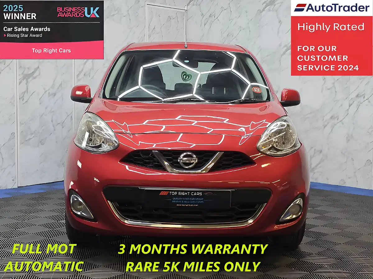 Used 2015 Nissan Micra Acenta Red - Interior and Exterior details 2