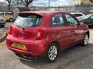 Used 2015 Nissan Micra Acenta Red - Interior and Exterior details 5