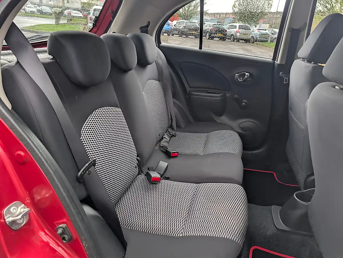 Used 2015 Nissan Micra Acenta Shiraz Red - Interior and Exterior details 10