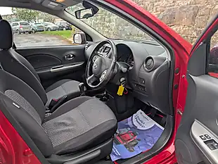Used 2015 Nissan Micra Acenta Shiraz Red - Interior and Exterior details 11