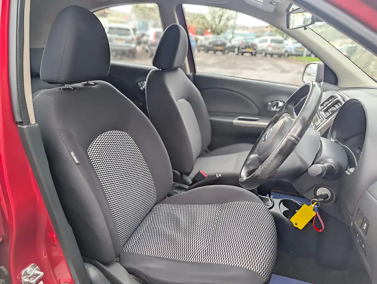 Used 2015 Nissan Micra Acenta Shiraz Red - Interior and Exterior details 12