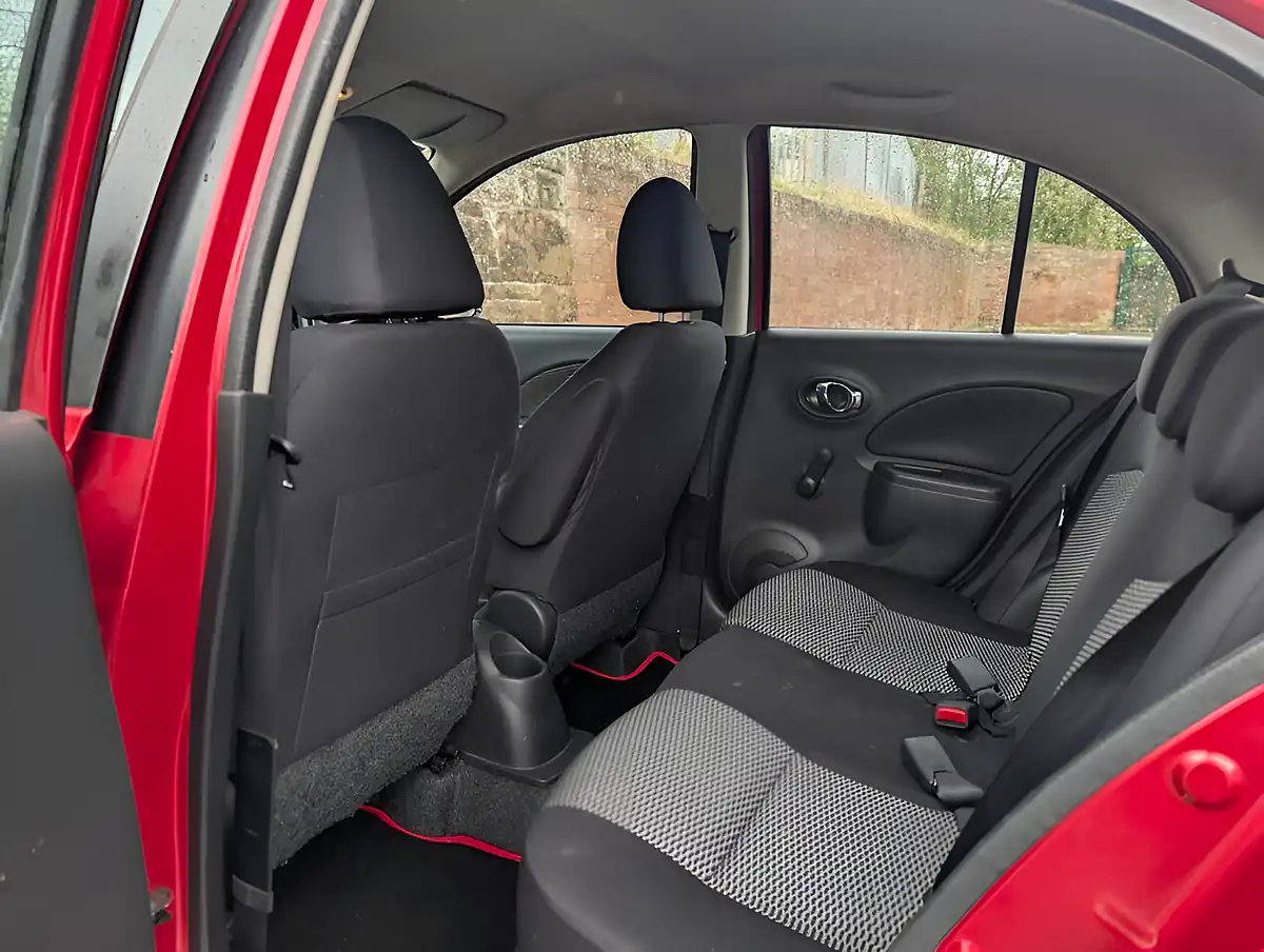 Used 2015 Nissan Micra Acenta Shiraz Red - Interior and Exterior details 13