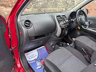 Used 2015 Nissan Micra Acenta Shiraz Red - Interior and Exterior details 15