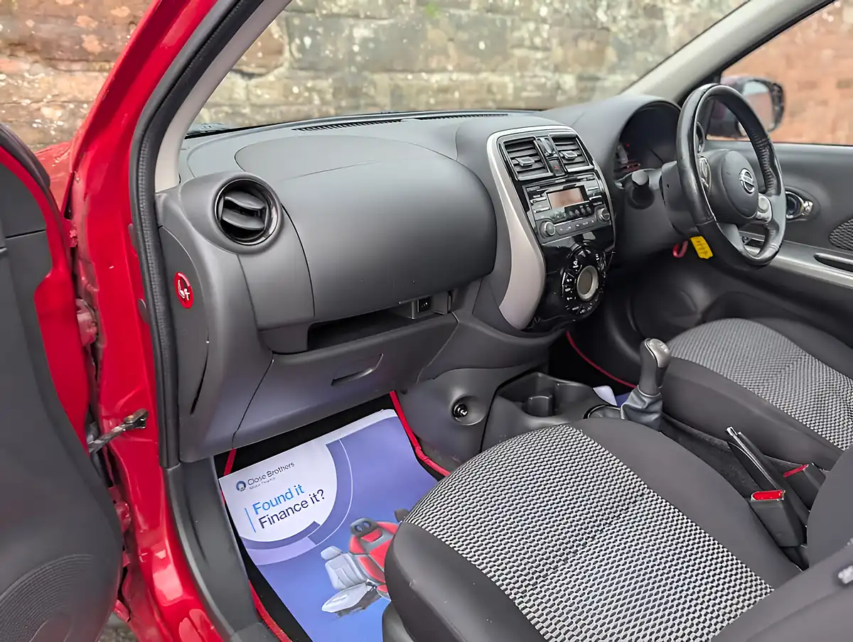 Used 2015 Nissan Micra Acenta Shiraz Red - Interior and Exterior details 15