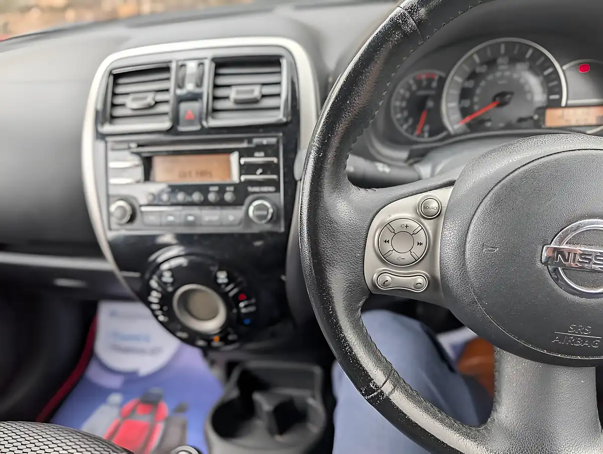 Used 2015 Nissan Micra Acenta Shiraz Red - Interior and Exterior details 17