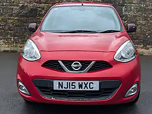 Used 2015 Nissan Micra Acenta Shiraz Red - Interior and Exterior details 2