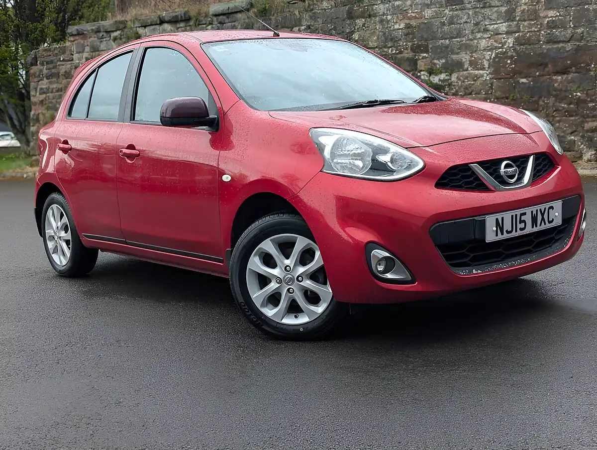 Used 2015 Nissan Micra Acenta Shiraz Red - Interior and Exterior details 3