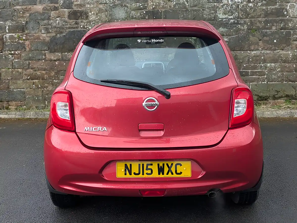 Used 2015 Nissan Micra Acenta Shiraz Red - Interior and Exterior details 6
