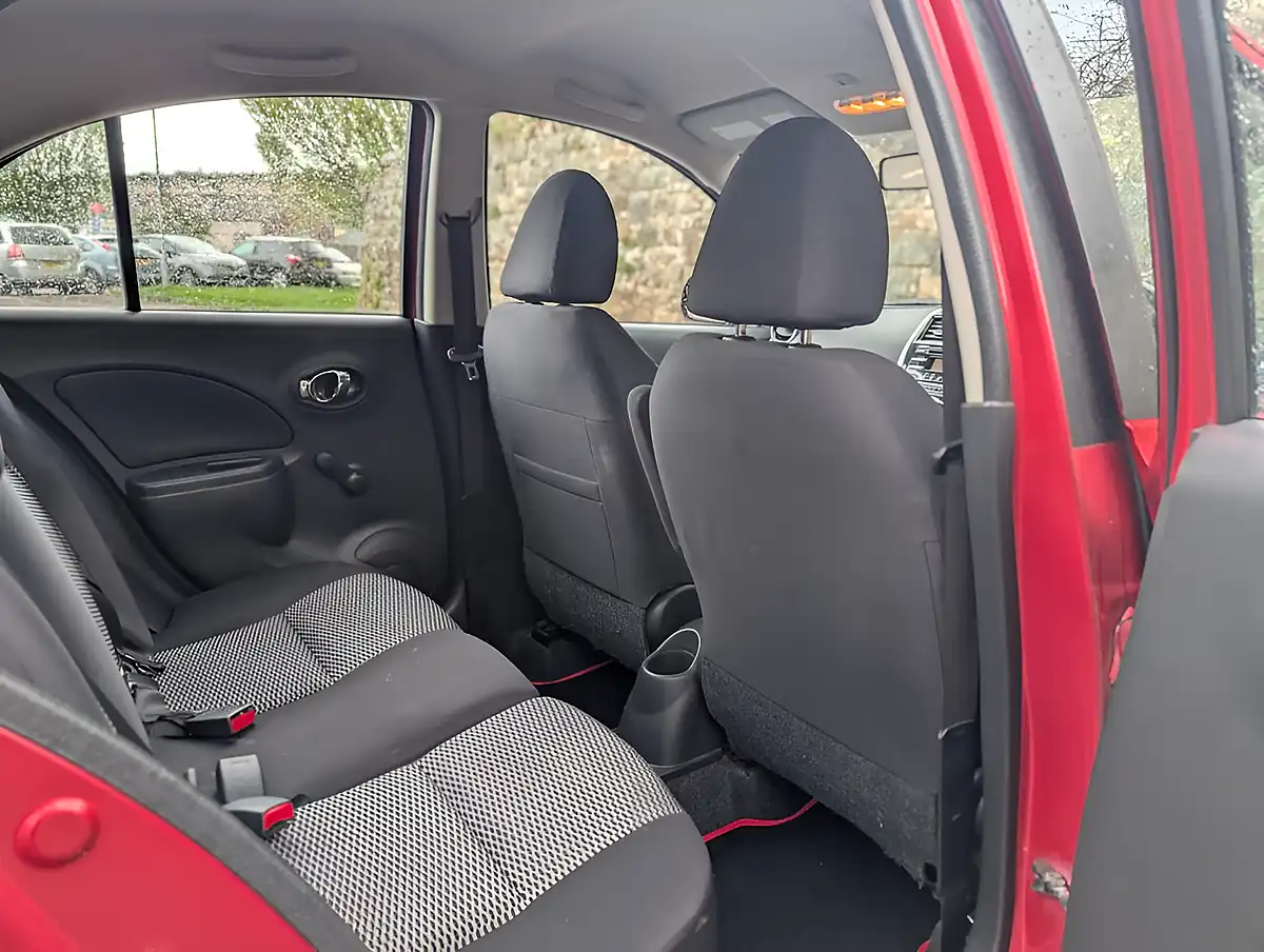 Used 2015 Nissan Micra Acenta Shiraz Red - Interior and Exterior details 9