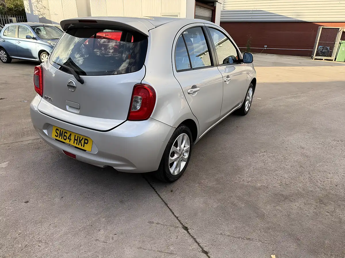 Used 2015 Nissan Micra Acenta Silver - Interior and Exterior details 4