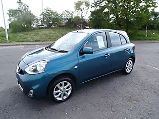 Used 2015 Nissan Micra Acenta Turquoise Metallic - Interior and Exterior details 11