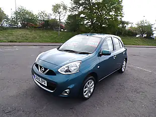 Used 2015 Nissan Micra Acenta Turquoise Metallic - Interior and Exterior details 12