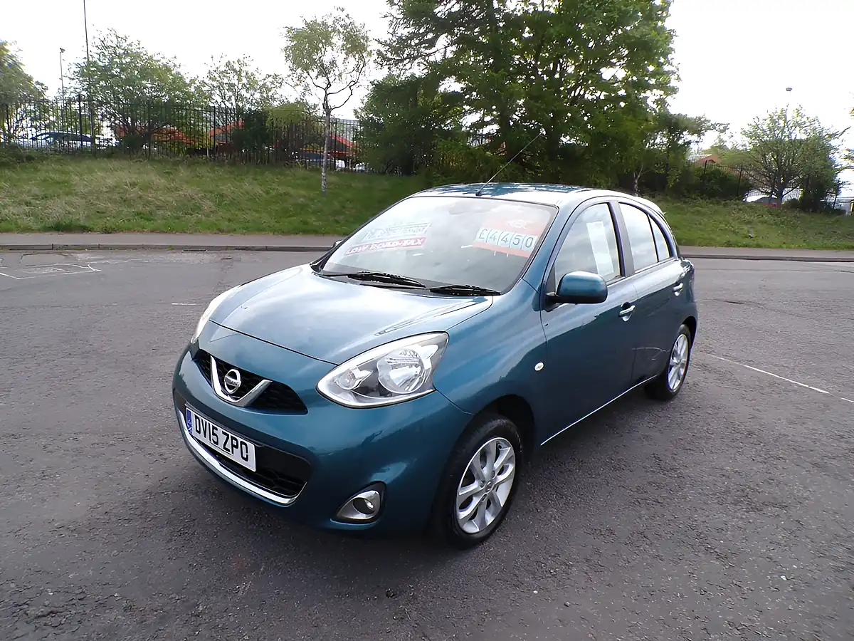 Used 2015 Nissan Micra Acenta Turquoise Metallic - Interior and Exterior details 12