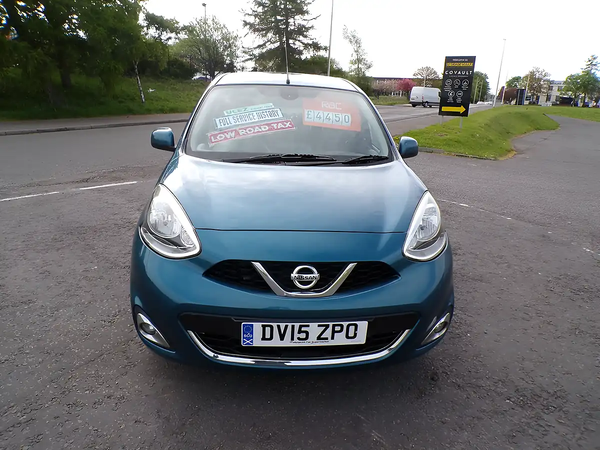 Used 2015 Nissan Micra Acenta Turquoise Metallic - Interior and Exterior details 13