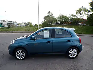 Used 2015 Nissan Micra Acenta Turquoise Metallic - Interior and Exterior details 2