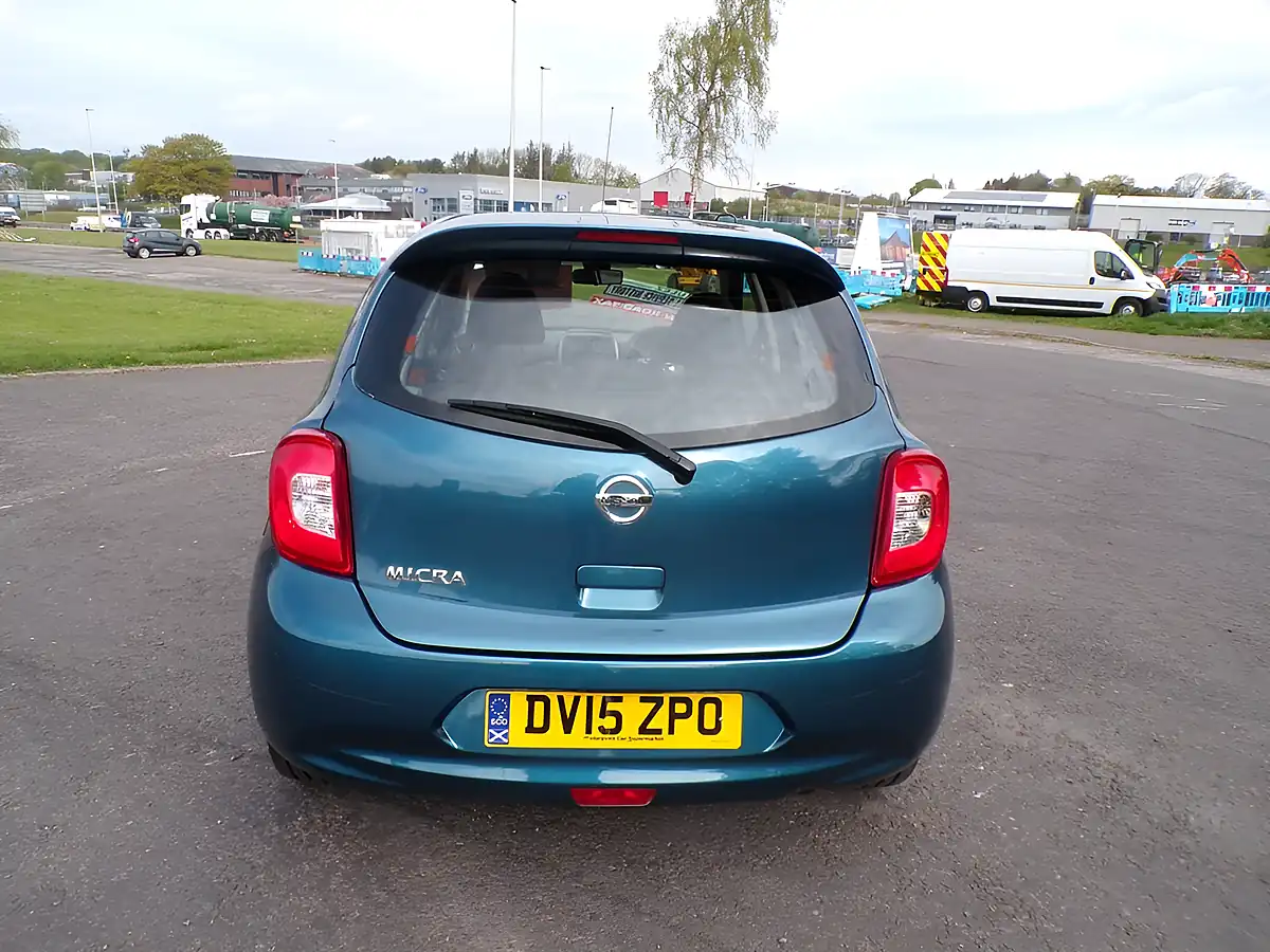 Used 2015 Nissan Micra Acenta Turquoise Metallic - Interior and Exterior details 7