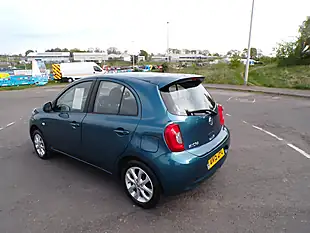 Used 2015 Nissan Micra Acenta Turquoise Metallic - Interior and Exterior details 8