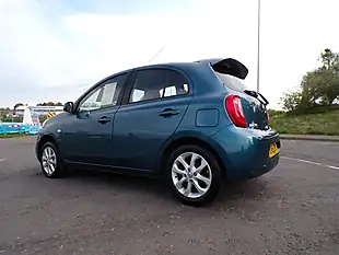 Used 2015 Nissan Micra Acenta Turquoise Metallic - Interior and Exterior details 9