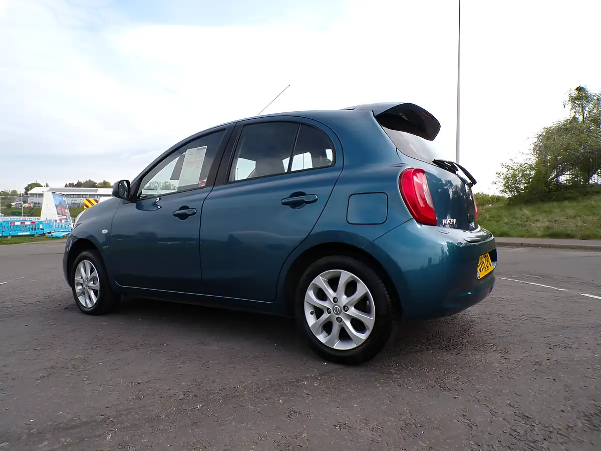Used 2015 Nissan Micra Acenta Turquoise Metallic - Interior and Exterior details 9