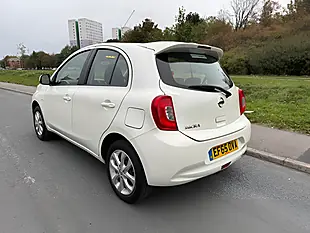 Used 2015 Nissan Micra Acenta White - Interior and Exterior details 4