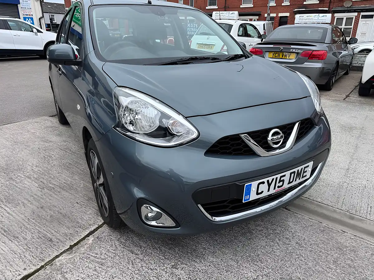 Used 2015 Nissan Micra Tekna Atlas Blue - Interior and Exterior details 3